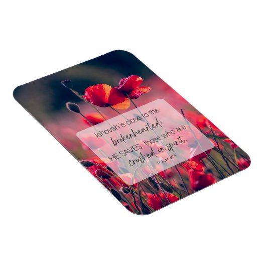 JW Förderung von Magnet Psalm 34:18 (Rechte Seite)