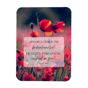 JW Förderung von Magnet Psalm 34:18