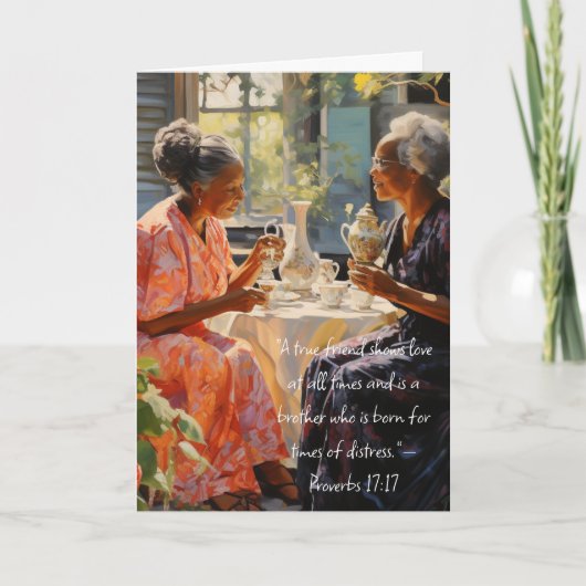 JW Friendship Greeting Karte (Vorderseite)