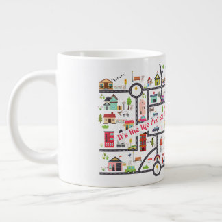 JW Gift for Pioneers - Tasse "Town Territory Map"