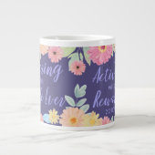 JW Gift Pioneering ist das beste Leben je Jumbo-Tasse (Vorderseite)