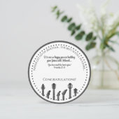 JW Glückwunsch zu Ihrer Taufkarte Feiertagskarte (Stehend Vorderseite)