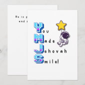 JW Grußkarten für junge Brüder Feiertagskarte (Vorne/Hinten)