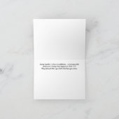 JW Happy Anniversary Card Dankeskarte (Innenseite)