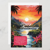 JW Happy Anniversary Card für Jehovas Zeugen (Vorne/Hinten)