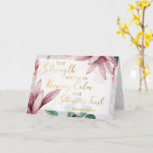 JW-Jahr 2021 - Ruhe Behalten und Vertrauen anzeige Karte (Gelbe Blume)