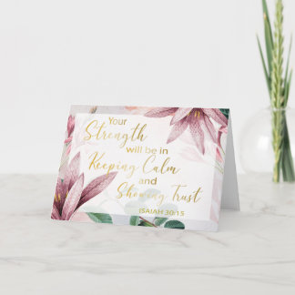 JW-Jahr 2021 - Ruhe Behalten und Vertrauen anzeige Karte