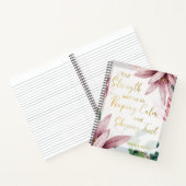 JW-Jahr 2021 - Ruhe Behalten und Vertrauen anzeige Notizblock (Innenseite)