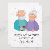 JW-Jubiläumskarte für Großeltern (Vorne/Hinten)