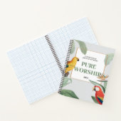 JW-Konvention aus dem Jahr 2025: tropisches Design Notizblock (Innenseite)