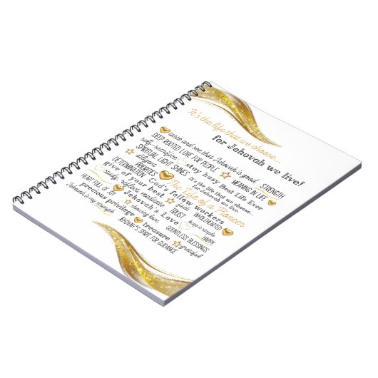 JW Life a Pioneer Notebook for Sisters Notizblock (Linke Seite)