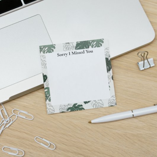 JW Ministerium Versorgung Sorry, ich vermisse Sie  Post-it Klebezettel