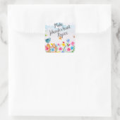 JW Ministry Supply Make Jehovahs Herz Freude Quadratischer Aufkleber (Tasche)