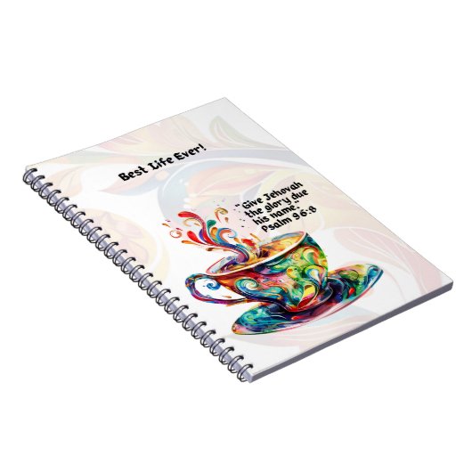 JW-Notebook "Best Life Ever" und 2025-Jahres-Text Notizblock (Rechte Seite)