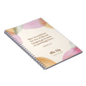 JW-Notebook, Geschenk für Pioniere, Isaiah 52:7 |  Notizblock (Rechte Seite)