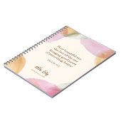 JW-Notebook, Geschenk für Pioniere, Isaiah 52:7 |  Notizblock (Linke Seite)