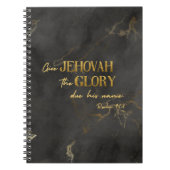 JW-Notebook mit 2025-Jahres-Text für Brüder Notizblock (Vorderseite)