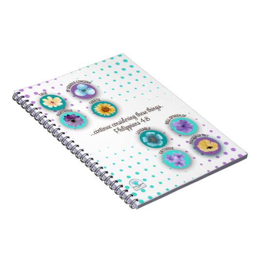 JW-Notebook - Philippinen 4:8 Notizblock (Rechte Seite)