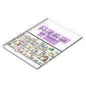 JW-Notebook "Town Territory" - Geschenk für Pionie Notizblock (Linke Seite)