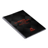 JW Notepad für Brüder in Rot/Schwarz Notizblock (Rechte Seite)