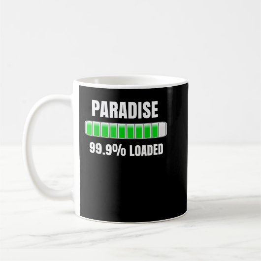 JW Org Jehovah's Witnesses Gift Paradise Loading Kaffeetasse (Links)