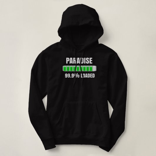 JW Org Jehovahs Zeugen geben Paradies Laden Hoodie (Design vorne)