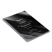 JW Personalisierte Taufe Keepake Geschenkpapier Notizblock (Rechte Seite)