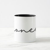 JW Pioneer B&W Wrap Um Tasse (Zentrum)