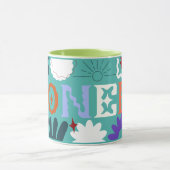 JW Pioneer Bright Wavy Blue Wrap rund um die Tasse (Zentrum)