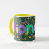 JW Pioneer Floral Wrap rund um die Sticker-Tasse Tasse (Vorderseite Links)