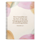 JW Pioneer Gift, Isaiah 52:7 | JW Notizblock (Vorderseite)