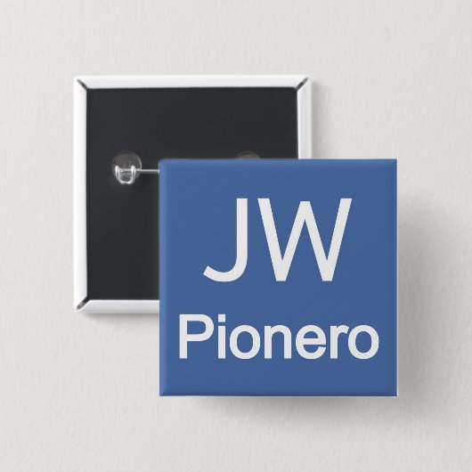 JW Pionero Button (Vorne & Hinten)