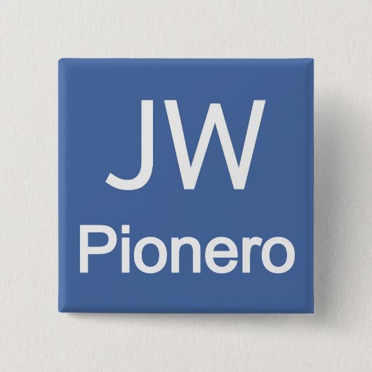 JW Pionero Button (Vorderseite)