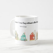 JW Pioniergeschenke Acts 5:42 personalisiert Kaffeetasse (Vorderseite Links)
