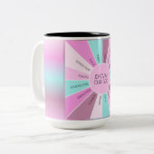 JW Qualitäten Unser Gott Jehovah Coffee Cup Zweifarbige Tasse (Vorderseite Links)