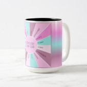 JW Qualitäten Unser Gott Jehovah Coffee Cup Zweifarbige Tasse (VorderseiteRechts)