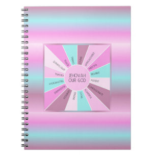 JW Qualities Our God Jehovah Notebook Notizblock
