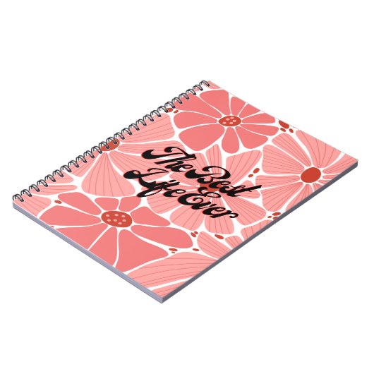 JW Retro Best Life Ever! Notizbuch Notizblock (Linke Seite)