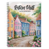 JW Return Visits Notes And Details Spiral Notizblock (Vorderseite)