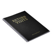 JW Return Visits Notes And Details Spiral Notizblock (Rechte Seite)