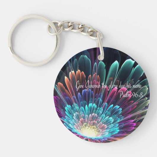 JW Schlüsselanhänger 2025 Jahr Textereignis für Sc (Vorderseite)