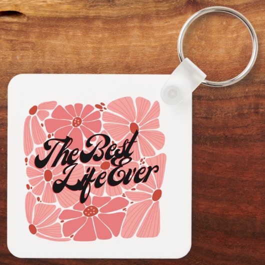JW Schlüsselanhänger Best Life Ever! (Rückseite)
