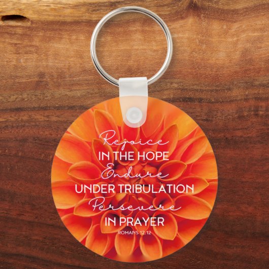 JW Schlüsselanhänger - Freuen Sie sich auf Endure (Vorderseite)