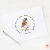 JW Sticker mit Schrift, Matthew 10:31 (Umschlag)