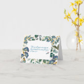 JW Sympathy Card - Blumenschrift 1 Peter 5:7 Karte (Gelbe Blume)