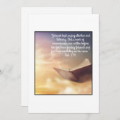 JW Sympathy Card Dankeskarte (Vorne/Hinten)