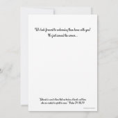 JW Sympathy Card Rosa Sonnenaufgang Mitteilungskarte (Rückseite)