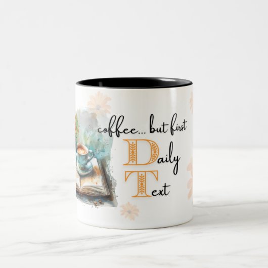 JW Tasse "Coffee.. but first Daily Text" (Mittel)