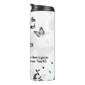 JW Taufe Geschenk für Keepake für neue Schwester Thermosbecher (Nach rechts gedreht)