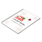 JW Taufe Geschenk Keepake - Notebook für sie Notizblock (Linke Seite)